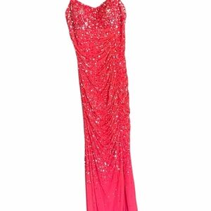 Elegant Sequin Evening Gown